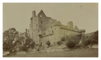 Craigmillar Castle, before restoration
