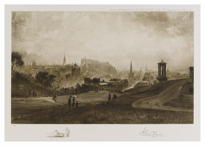 Edinburgh from the Calton Hill