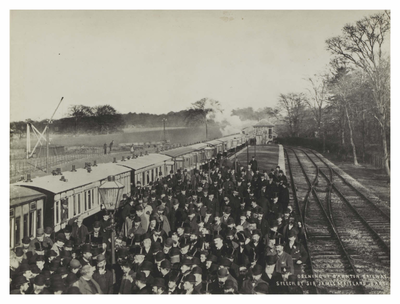 Opening of Barnton Railway