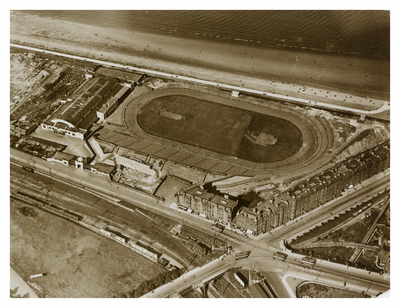 Portobello Football Ground, aerial view