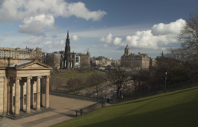 National Gallery and Scott Monument