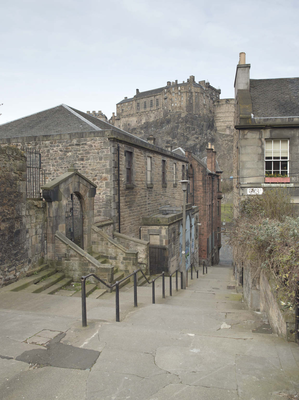 The Vennel and Edinburgh Castle