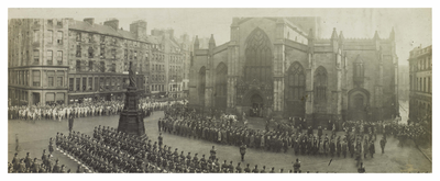 Funeral of Earl Haig, St Giles Kirk, Edinburgh