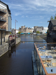 Shore, Leith,  from the Waterfront Bar