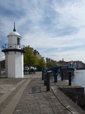 Whaling Harpoon and Signal Tower, Shore, Leith