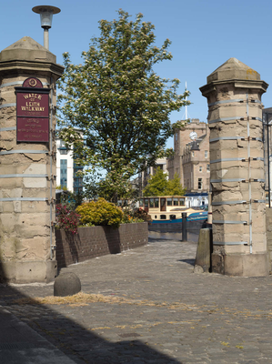 Entrance to Water of Leith, Sandport, Leith