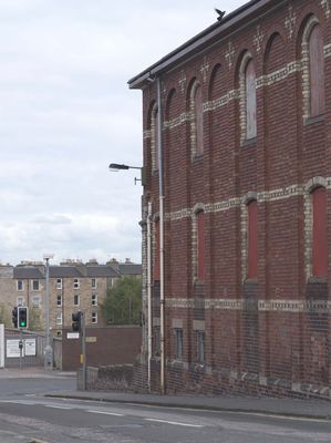 Brewery buildings from Viewforth, Edinburgh