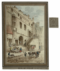 Tolbooth of Leith 1818, pulled down 1824