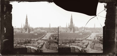 View of Scott Monument and New Town