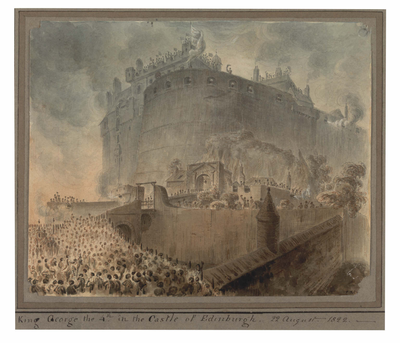 King George IV in the Castle of Edinburgh August 1822