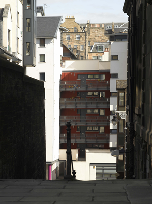 New buildings on Cowgate