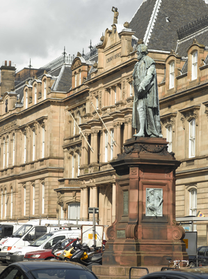 Statue of William Chambers, Chambers Street, Edinburgh