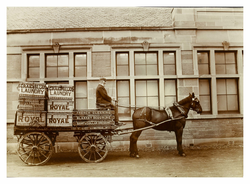 Craigmillar Steam Laundry - delivery cart