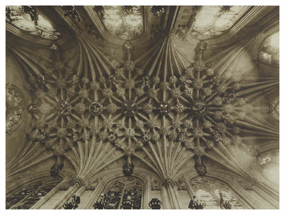 St Giles Cathedral, interior, Thistle Chapel ceiling