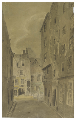 View of the Cowgate, Edinburgh, from Horse Wynd