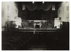 Interior of Usher Hall, for performance of the Messiah
