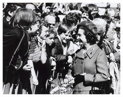 Silver Jubilee visit of HM Queen Elizabeth, 1977