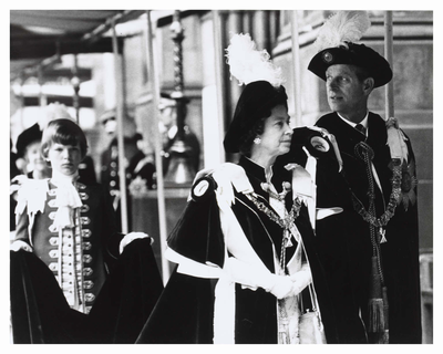 Silver Jubilee visit May 1977: Queen Elizabeth
