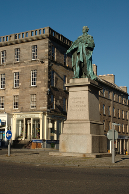 Statue of George IV, George Street, Edinburgh