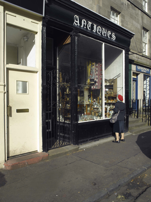 Antiques shop, St Stephens Street