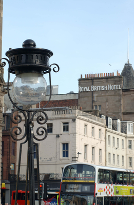 Lamp post, Princes Street, Edinburgh