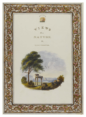 Views from nature by Mary Webster (title page)