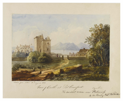 View of castle at Port Crawford