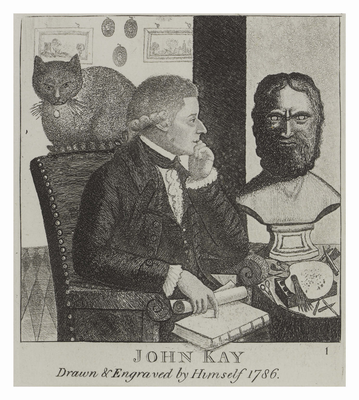 John Kay, drawn and engraved by himself 1786