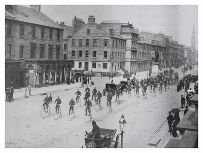 Members of the Edinburgh University Cycling Club