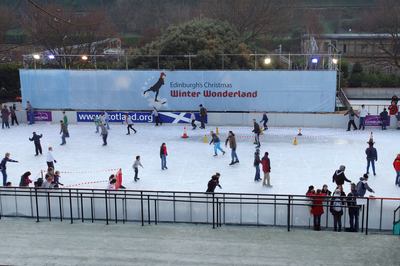 Ice rink, Winter Wonderland Festival