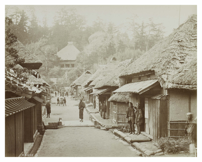 A street in Hasse Village (today Miura City)