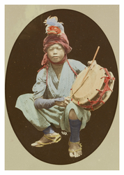 Boy with drum