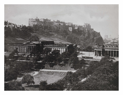 Edinburgh Castle, Scottish National Gallery and the RSA