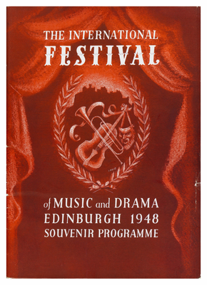 Edinburgh International Festival programme, 1948