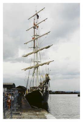 Tall Ships Race, Leith Docks, July 1995