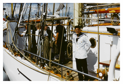 Tall Ships Race, Leith Docks, July 1995