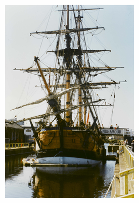 Replica of captain Cook's Ship 