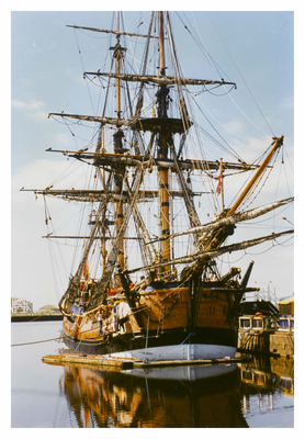Replica of captain Cook's Ship 