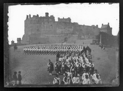 Soldiers on Edinburgh Castle Esplanade