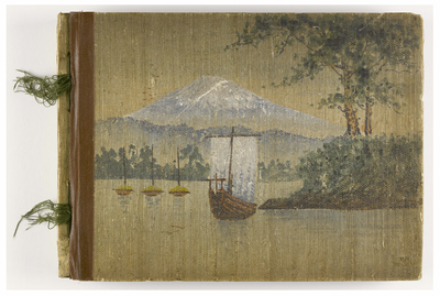 The front cover of Japanese Postcard Album