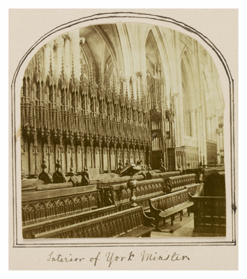 Interior of York Minster