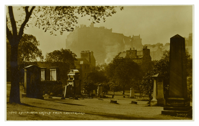 Edinburgh Castle from Greyfriars