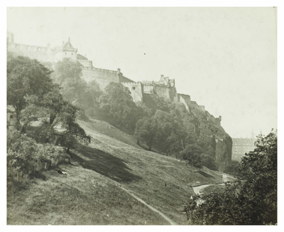 Edinburgh Castle from the Mound