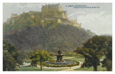 Edinburgh: Ross Fountain and Castle