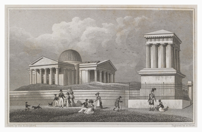 The New Observatory and Playfair's Monument