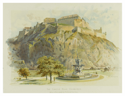 The Castle Rock, Edinburgh