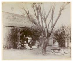 Untitled (Group outside bungalow), p. 45