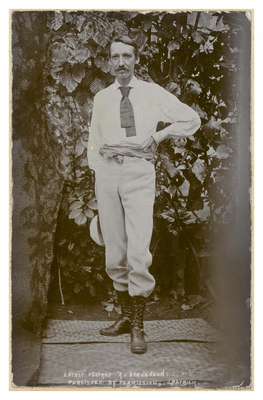 Latest portrait of Robert Louis Stevenson
