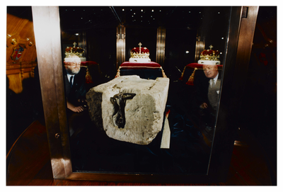 Stone of Scone in Castle Crown Room