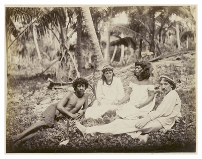 Stevensons in company with Nantoki and Natakauti, Butar